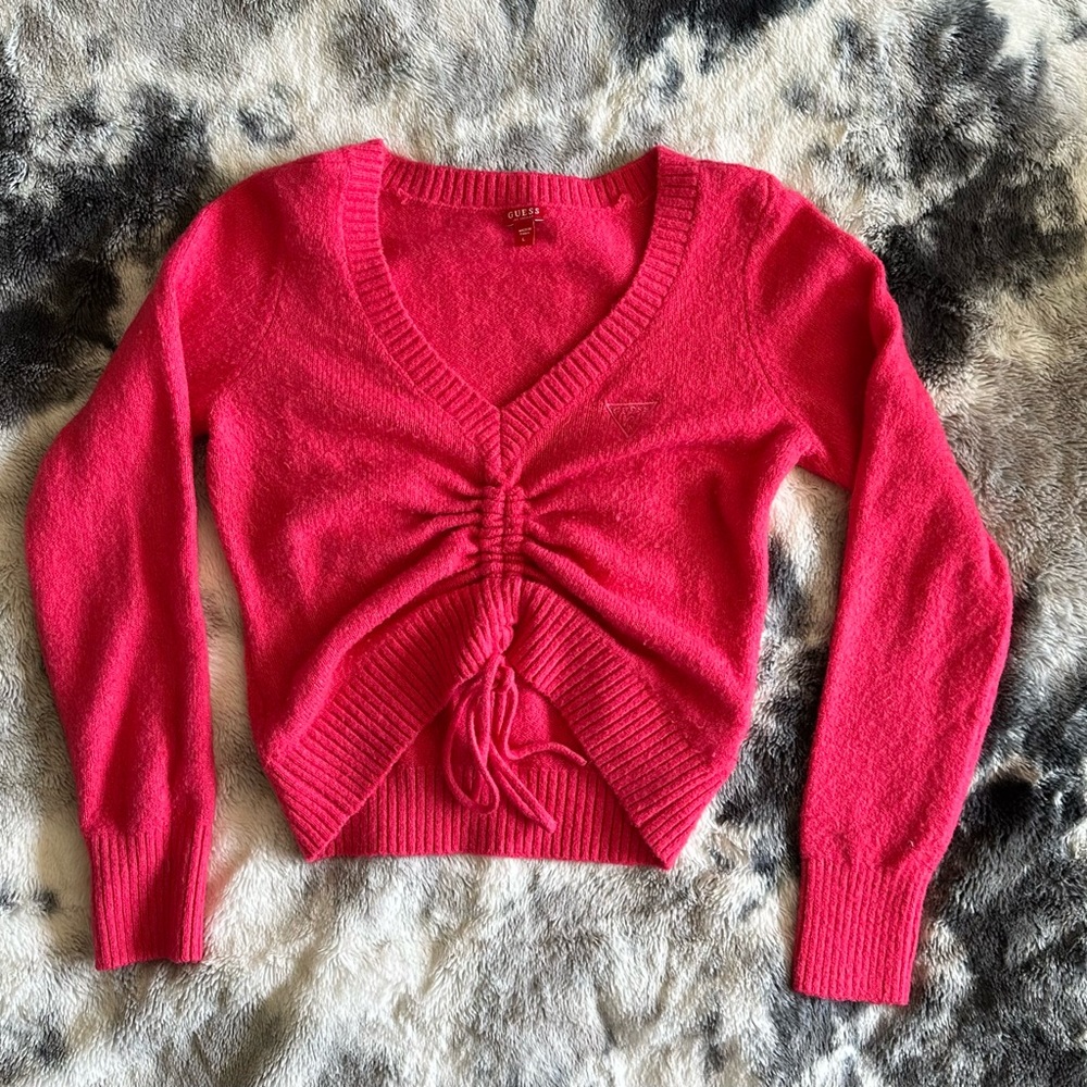 Pink sweater